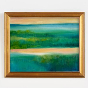 ORIGINAL PAINTING-&quot;Lewes Marshes, Delaware&quot; by Delaware Artist Stephanie Silverman