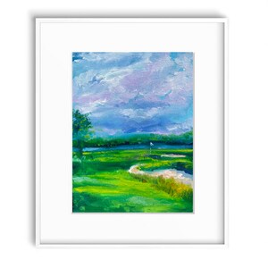 LIMITED EDITION DRUCK: &quot;Par 3&quot; der Delaware Künstlerin Stephanie Silverman
