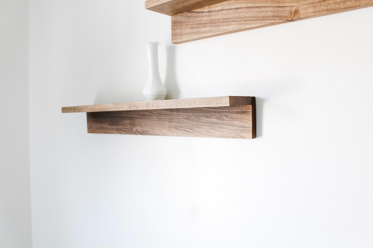 Modern wood shelf shelf for living room wood shelf for Etsy