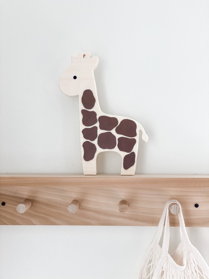 Safari Nursery Decor Wooden Safari Animals Safari Animals Etsy