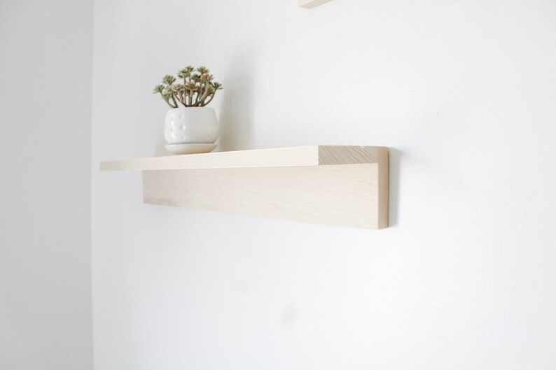 Modern Wood Shelf Shelf for Living Room Wood Shelf for Etsy