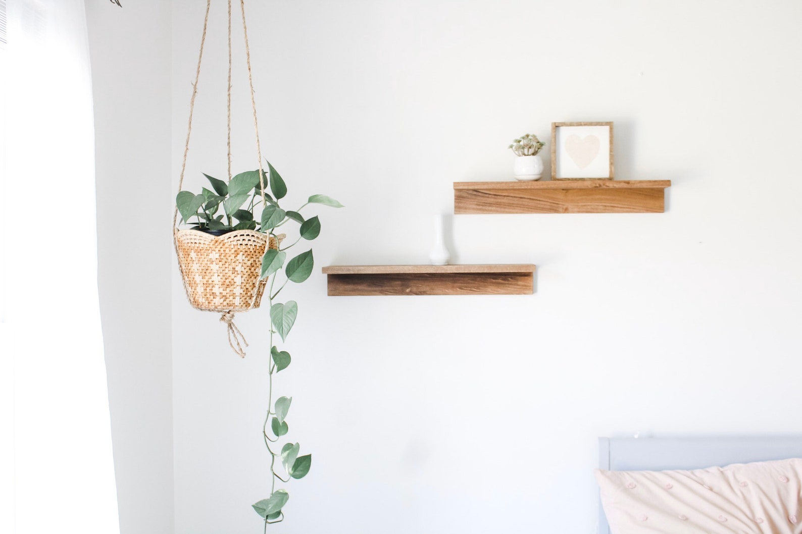 Modern wood shelf shelf for living room wood shelf for Etsy