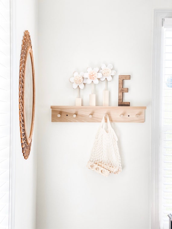 nursery shelf decor