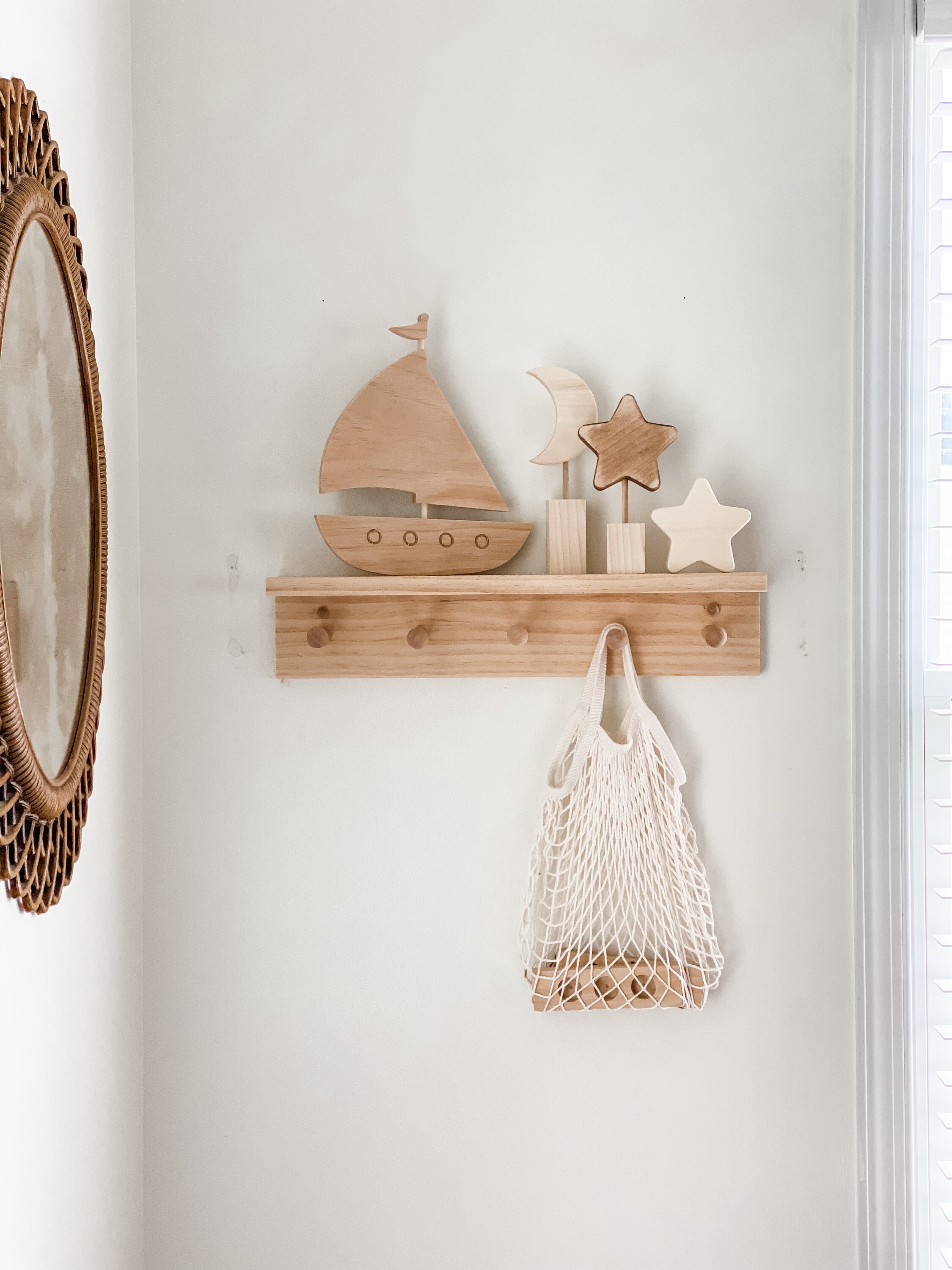 Nautical Nursery Sailboat Nursery Decor Wood Sailboat Etsy