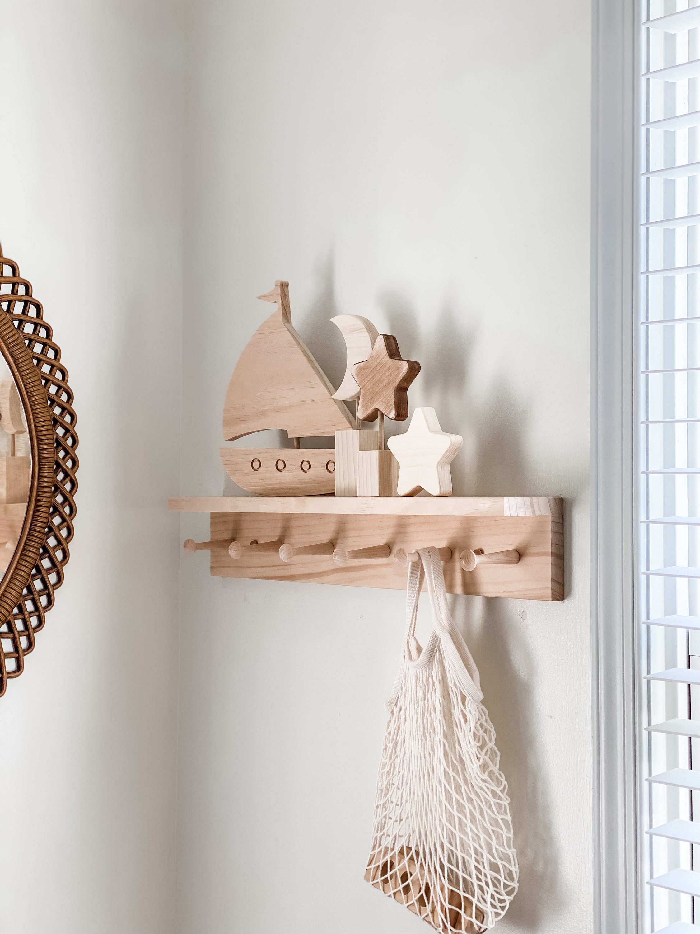 Nautical Nursery Sailboat Nursery Decor Wood Sailboat Etsy