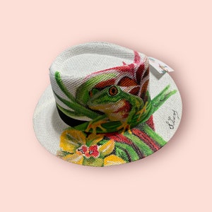 Handmade painting Summer Hats,cowboy,fedora