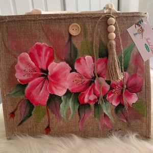 Handgemachte gemalte Hüte,Blumen,Vögel,Katzen,Hunde, abstrakt