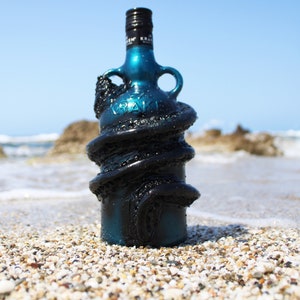 The Kraken - Original Handmade Customized Kraken Bottle ( Free Gift Wrapping)  EMPTY