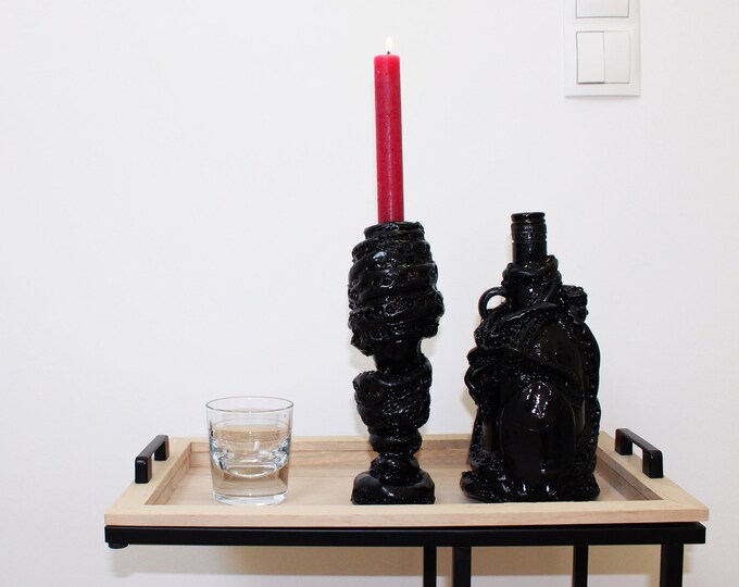 The Kraken Candleholder - Original Handmade Customized Kraken Candleholder (Free Gift Wrapping)