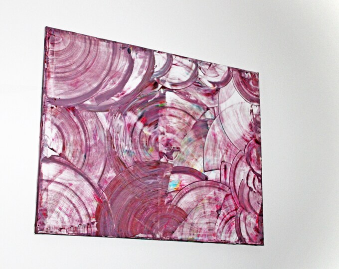 Endless Spring Ideas - Original Handmade Painting, Acrylic on Canvas ( Free Gift Wrapping)