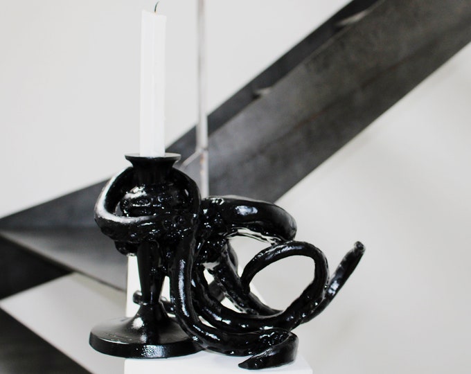The Medieval Kraken - Original Handmade Customized Kraken Candleholder (Free Gift Wrapping)