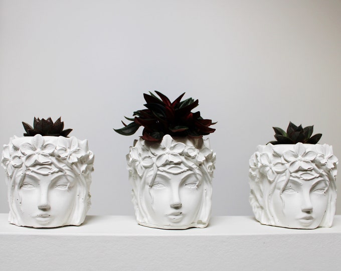 Three Sisters - 3 Original Handmade Pots/ Makeup Organizers / Pen Organizers ( Free Gift Wrapping)