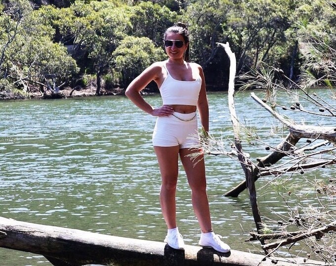 The White Manu - Entire 9-Piece Sports and Everyday Outfit with Accessories