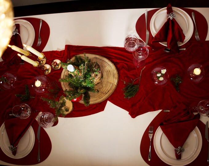 The Original Kraken Themed Entire 41 Pcs Christmas Table Set - Original Design with Handmade Items