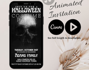 Summoning All Spirits: Unveil the Spine-Chilling Halloween Invitation!