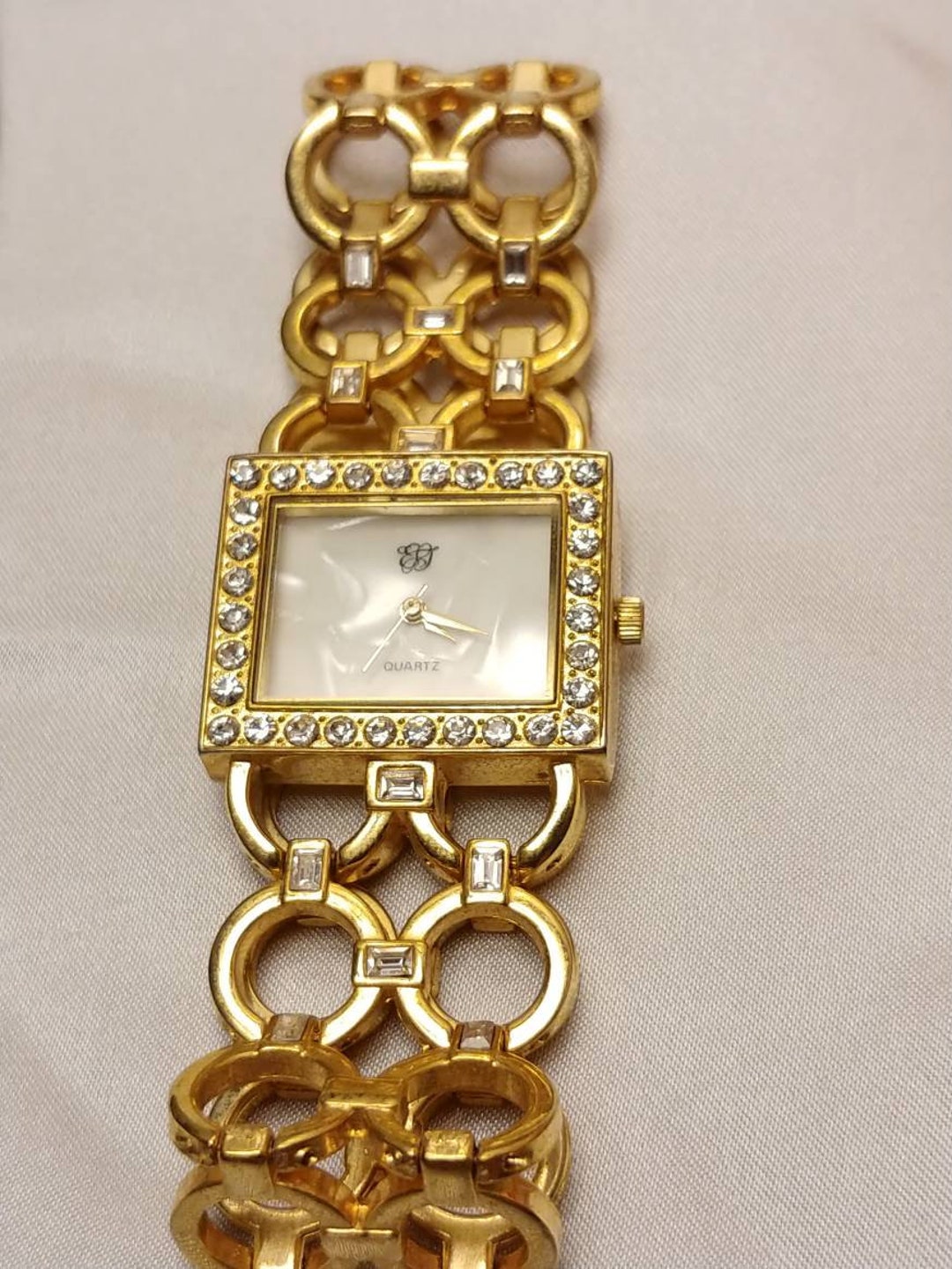 Rare Elizabeth Taylor Ladies Quartz Watch With Mother of Pearl - Etsy