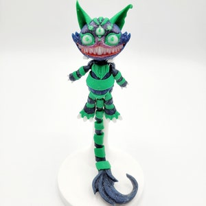 3D Printed Flexi Creepy Cheshire Cat