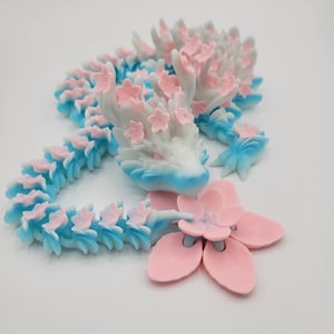 3D Printed Flexi Cherry Blossom Dragon