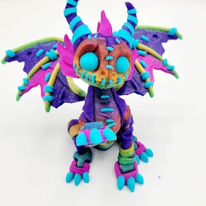 3D Printed Flexi Stuffed Dragon