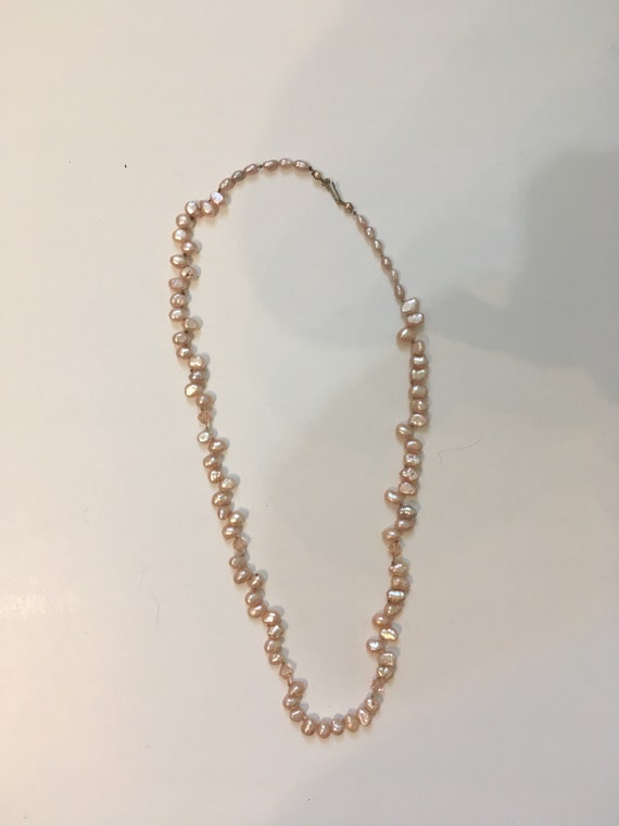 Real freshwater pink pearl 81 pearls worth 4,000 b