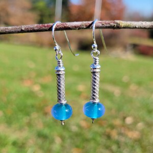 Lampwork Glass Bead Earrings