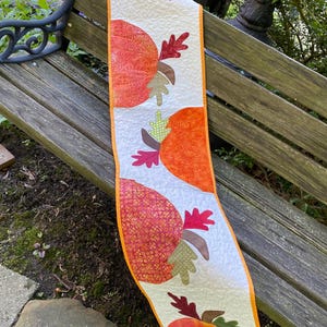 Fall table runner
