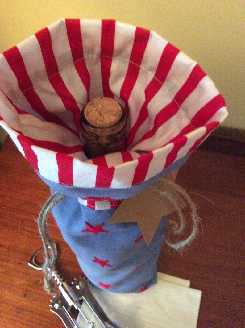 Cloth Wine Gift Bag Etsy