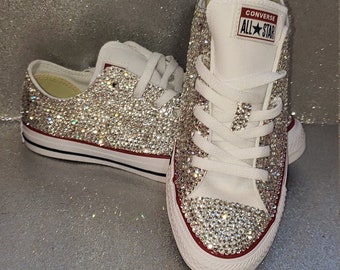 bling converse shoes