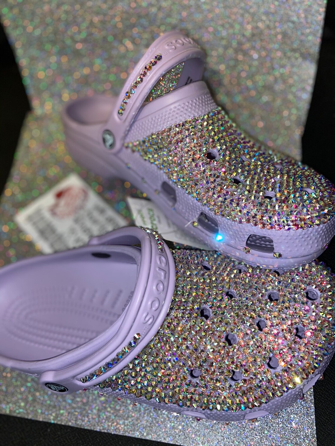 Bling Crocs Rhinestone Adults Birthday Christmas Wedding Etsy