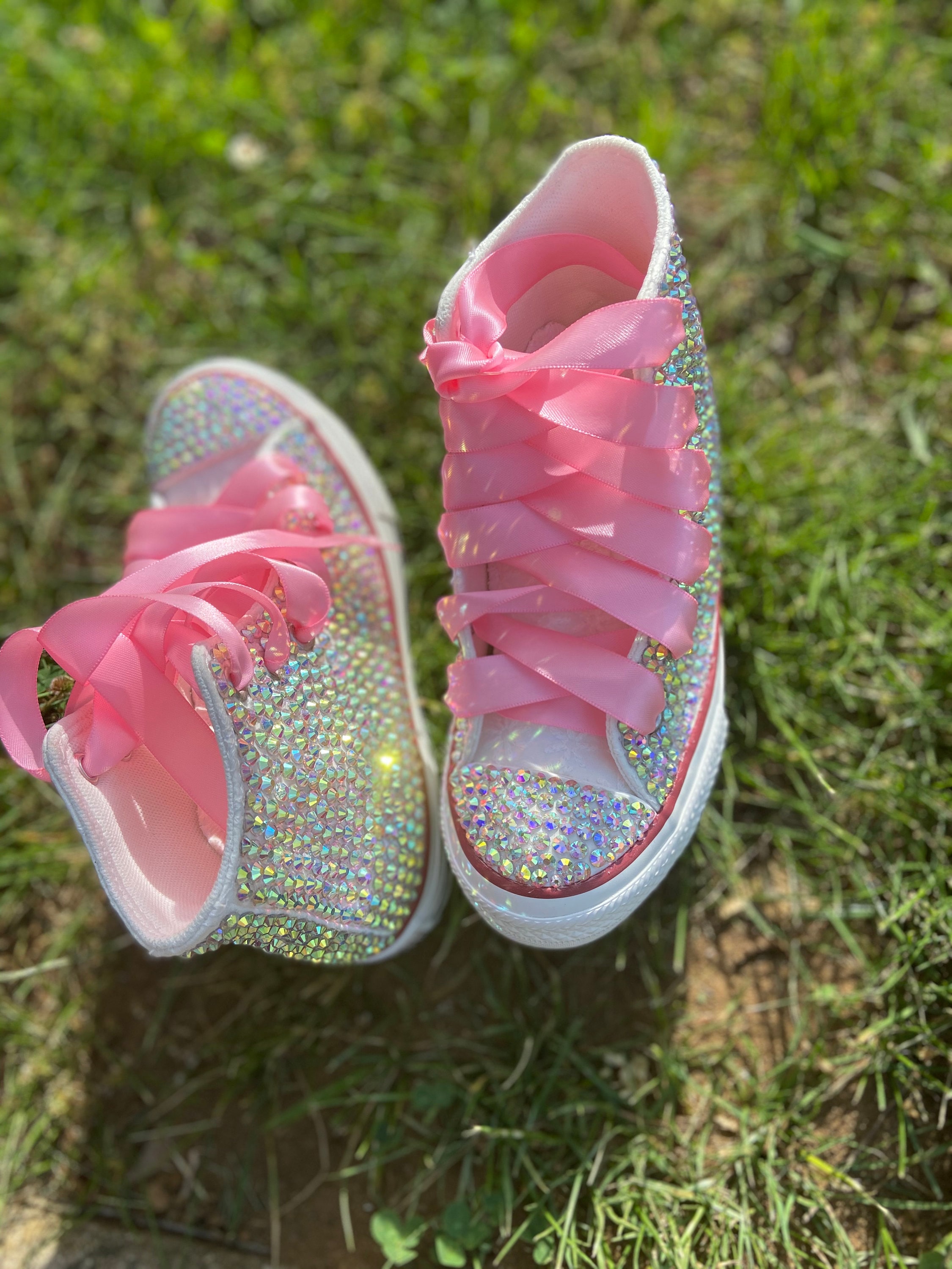 bling sneakers converse