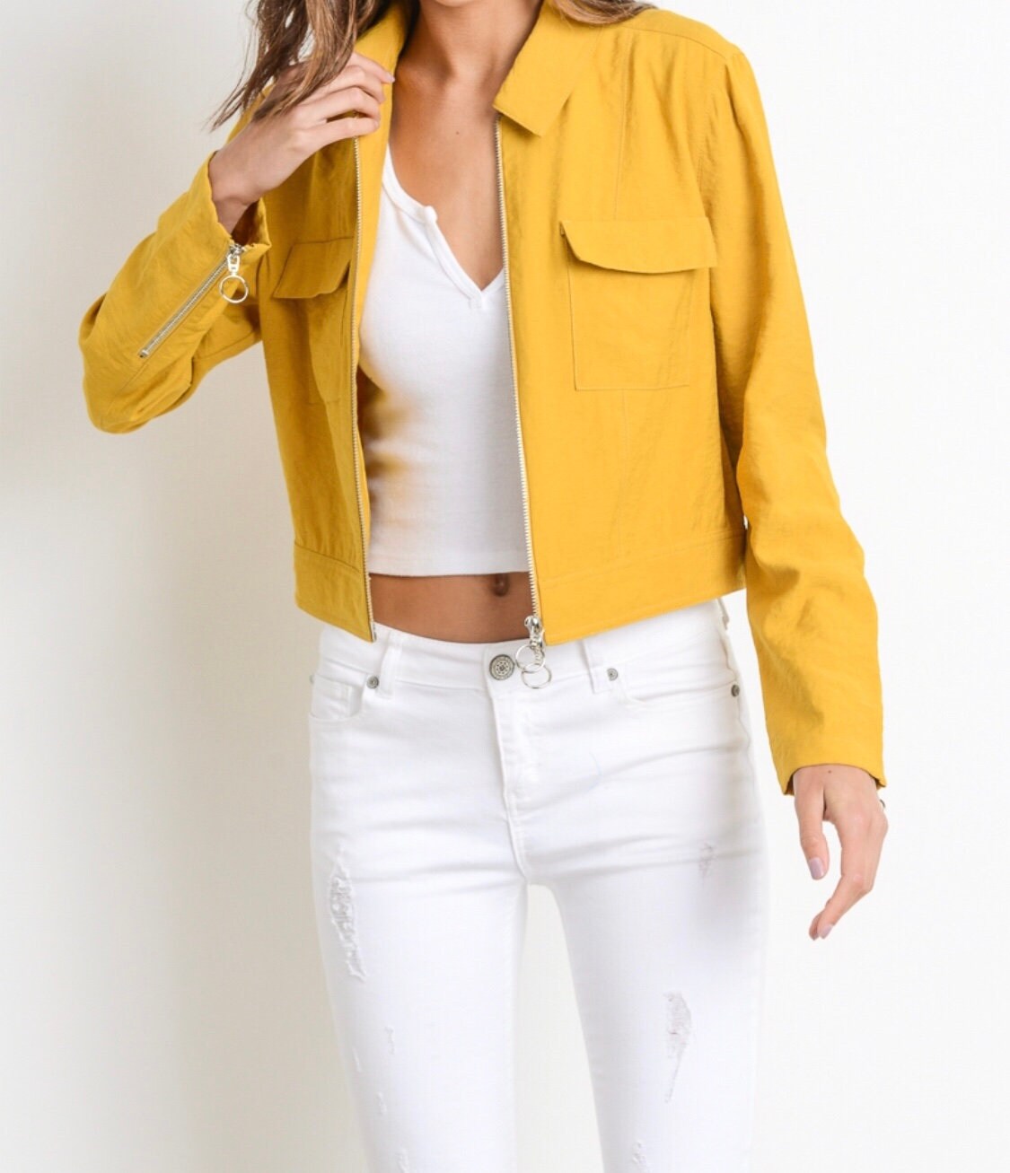 summer jacket with pockets