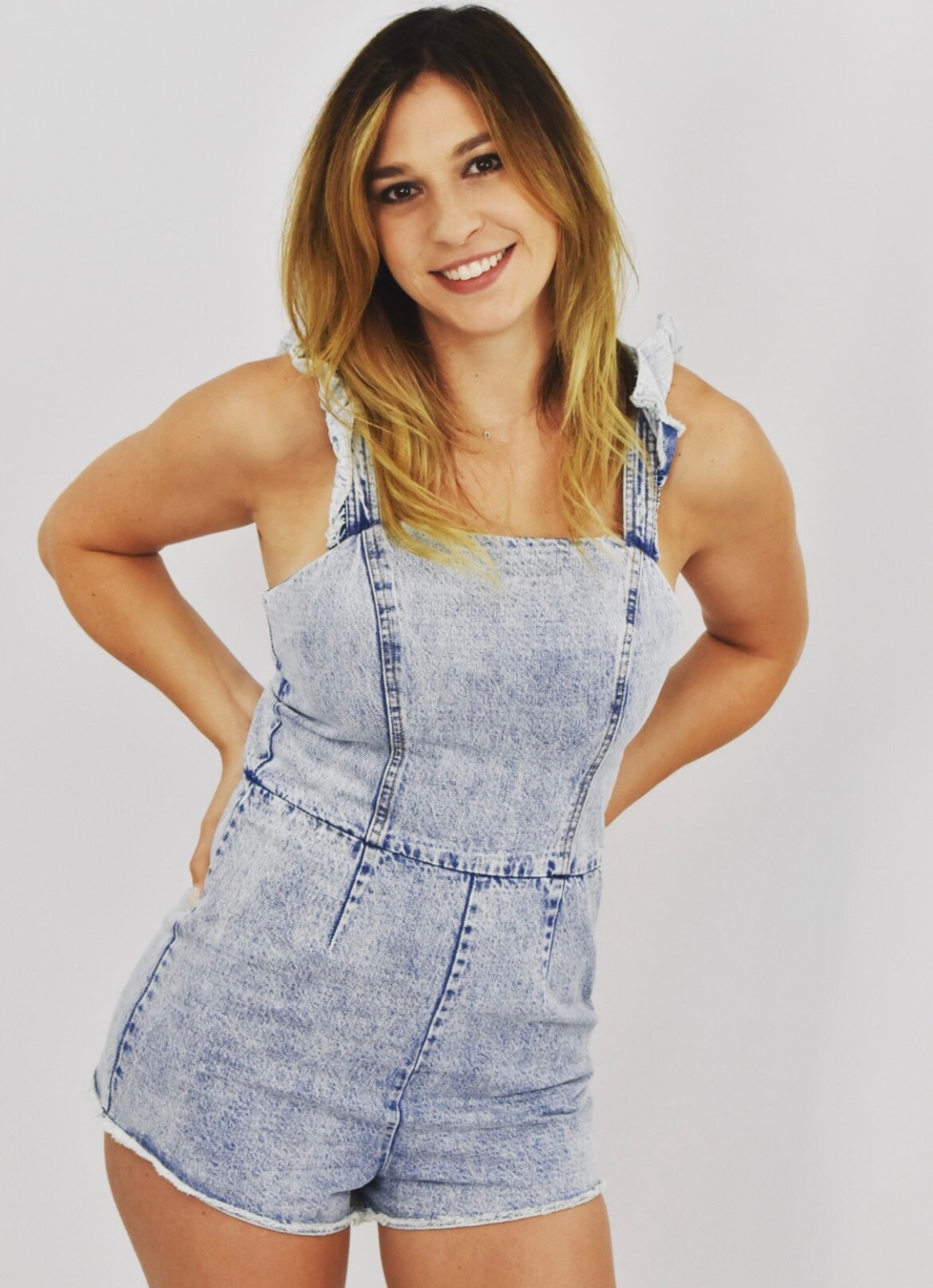 Vintage Denim Romper Denim Romper Denim Jumpsuit Etsy