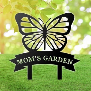 Custom Garden Sign | Metal Memorial Sign | Garden Sign | Personalized Garden Sign | Garden | Garden Stake | Garden Art | Metal Yard Art