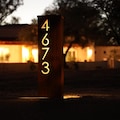 Garden Column LED Solar Light Option - (LED add on only, does not include Sign)
