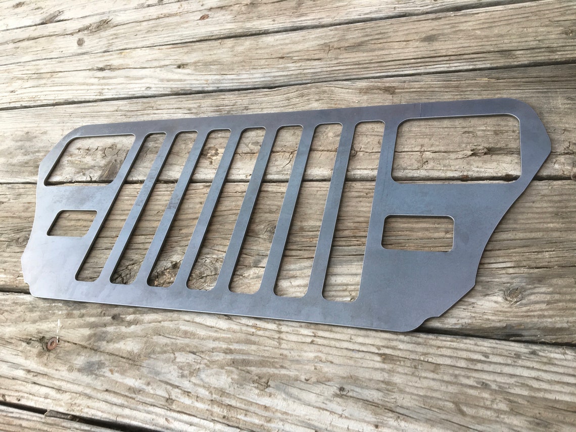 Jeep Grille Jeep Grill Jeep Decor Jeep Wrangler Custom Etsy