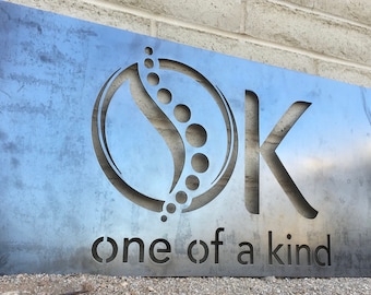 Custom Business Logo Or Artwork | Custom Metal Sign | Business Logo Sign