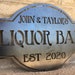 Vintage Metal Bar Sign - Established Wall Decor - Personalized Bar Sign - Lounge - Tap 