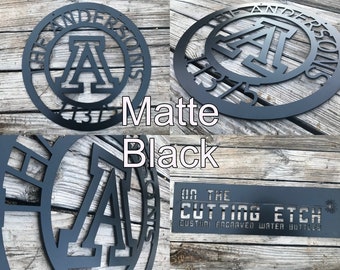 Letrero personalizado