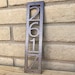 Metal Address Sign | Vertical Address Sign | Metal Address Plaque | Number Sign | Outdoor Sign | House Number Sign 