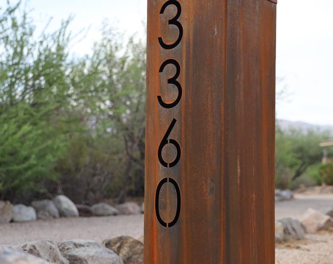Rusty Honey Bee Address Sign - Etsy