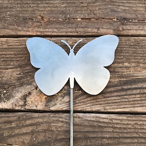 Butterfly Garden Stake | Metal Butterfly Garden Stake | Steel Garden Stake | Steel Gardening Décor | Butter Fly | Butterfly | Monarch