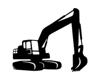 Excavator Metal Sign | Metal Excavator | Excavator Wall Sign | Heavy Machinery | Construction Equipment