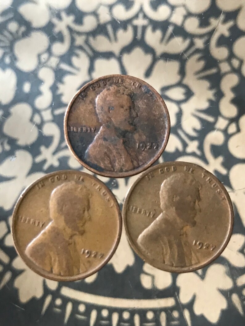 1927 Purchase Wheat Penny Selling rankings very rare. pcs. 3 One price.