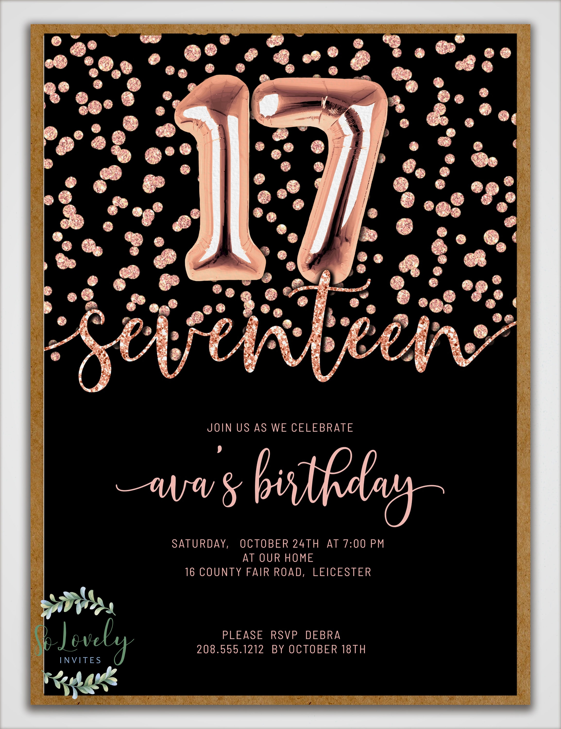 17th-birthday-invitation-template