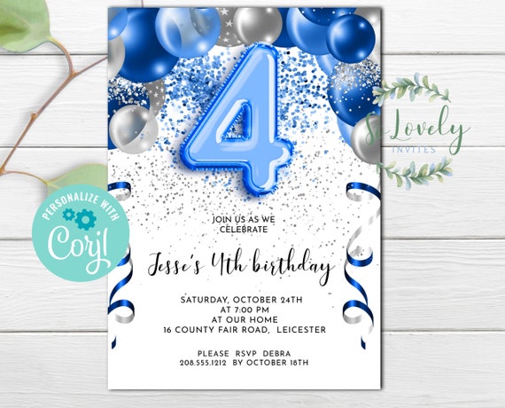 Plantillas Gratuitas De Invitación Para El 40 Cumpleaños | Invitanku