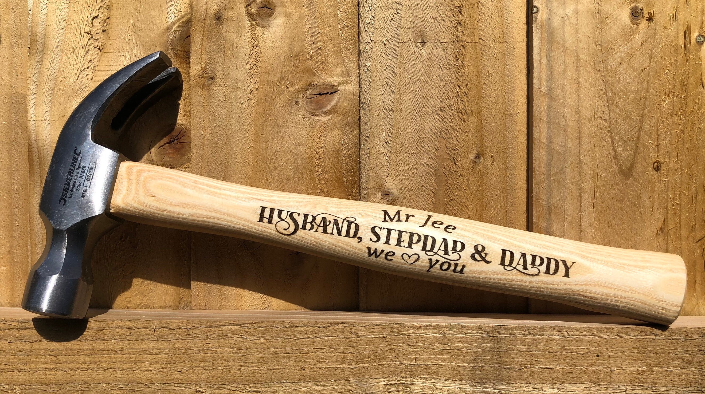 Engraved hammer gift 16oz novelty hammer Dad Grandad Etsy