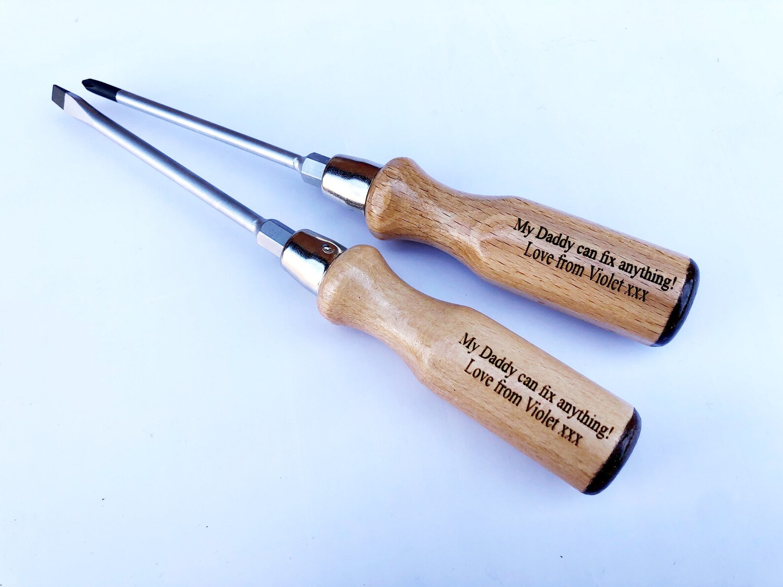 Laser Engraved Screwdriver gift for Dads Grandads Brothers Etsy