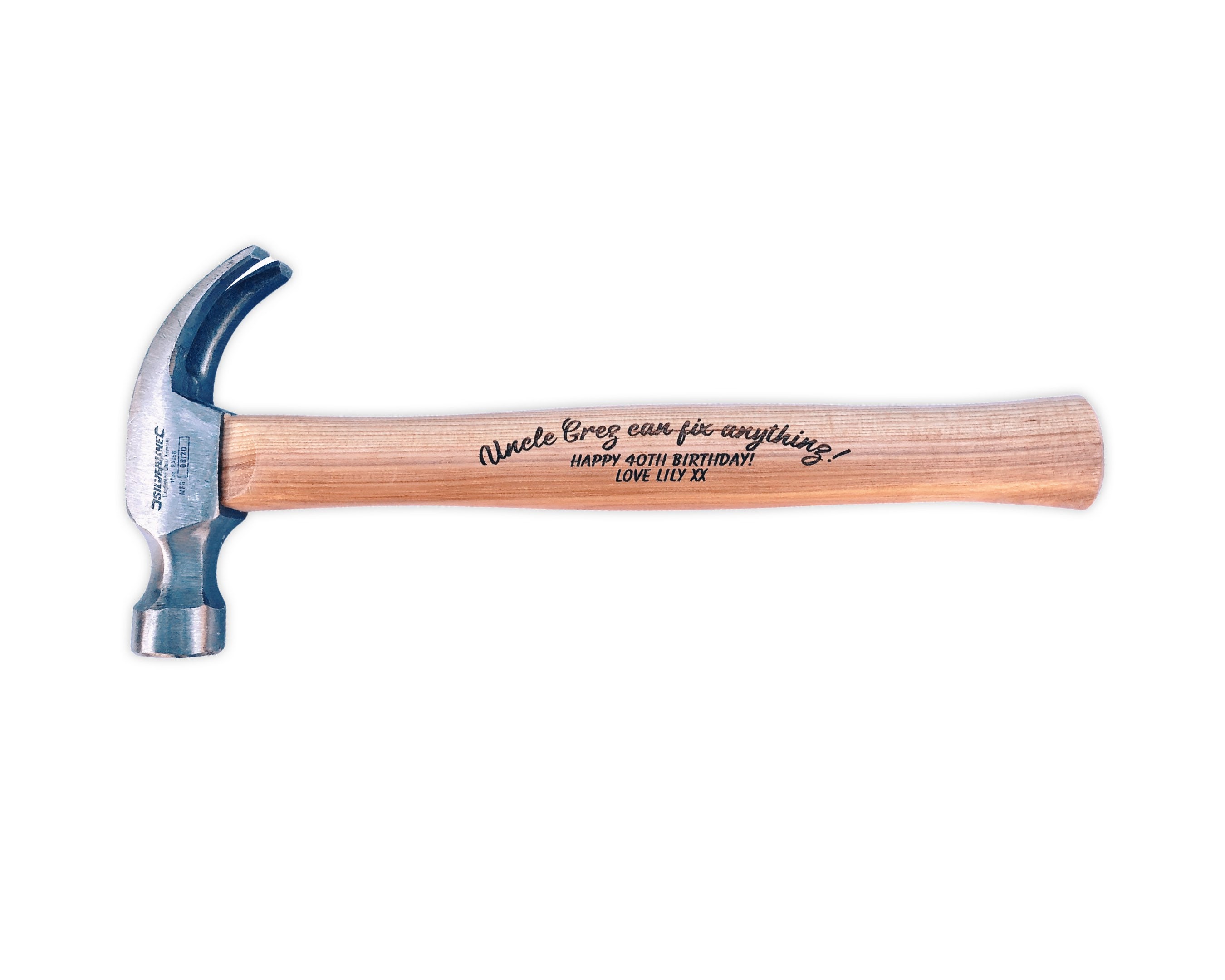 Engraved hammer gift 16oz novelty hammer Dad Grandad Etsy