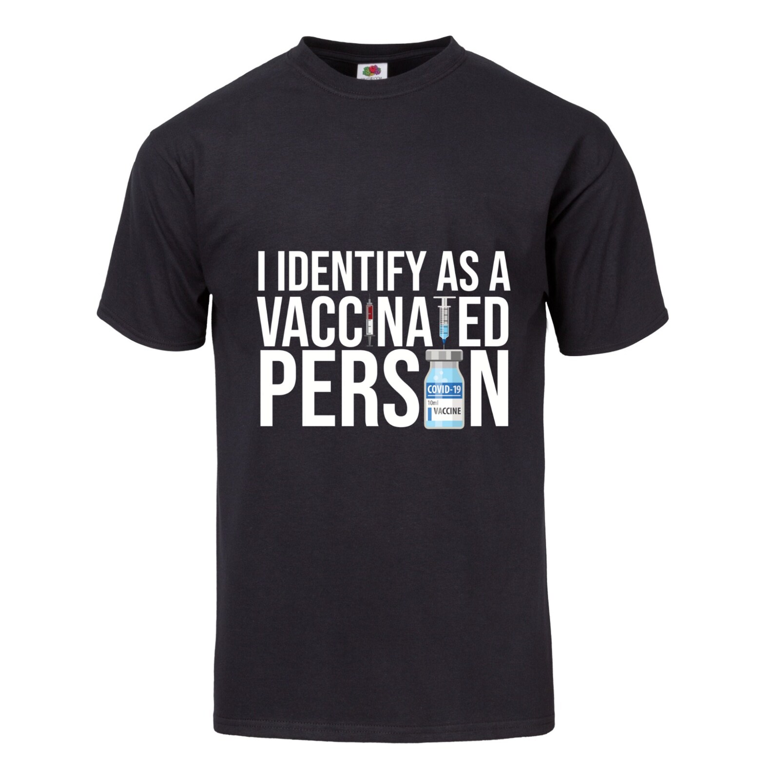 identify as vaccinated tshirt