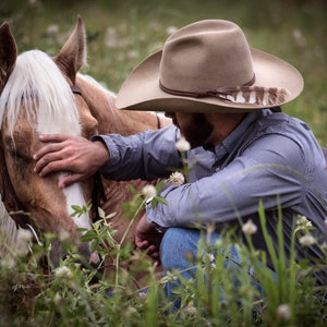 Cowboy & His Stallion Fine Art Photography Print